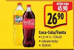 Albert Coca-Cola/Fanta nabídka