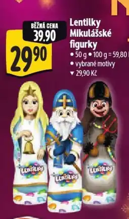 Albert Lentilky Mikulášské figurky nabídka