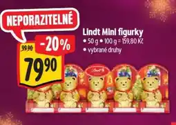 Albert Lindt Mini figurky nabídka