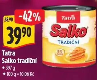 Albert Tatra Salko tradiční nabídka