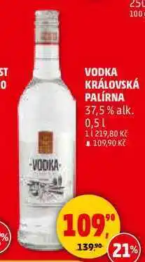 Penny Market VODKA KRÁLOVSKÁ PALÍRNA, 0,5 l nabídka