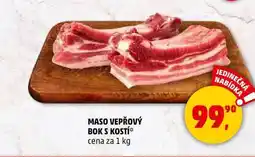 Penny Market MASO VEPŘOVÝ BOK S KOSTÍ, 1 kg nabídka