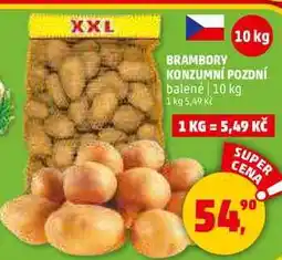 Penny Market BRAMBORY KONZUMNÍ POZDNÍ, 10 kg nabídka