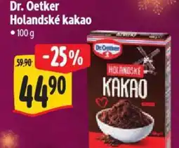 Albert Dr. Oetker Holandské kakao nabídka