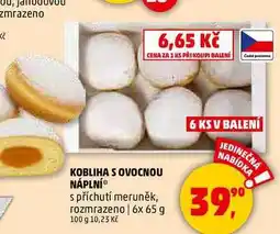 Penny Market KOBLIHA S OVOCNOU NÁPLNÍ, 6x 65 g nabídka