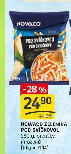 Flop NOWACO ZELENINA POD SVÍČKOVOU 350 g, proužky nabídka