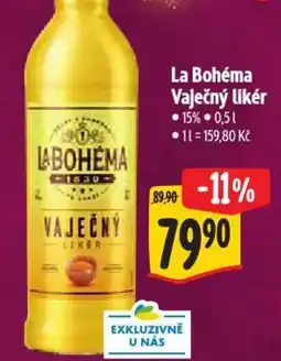 Albert La Bohéma Vaječný likér nabídka