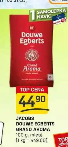 Flop JACOBS DOUWE EGBERTS GRAND AROMA 100 g nabídka