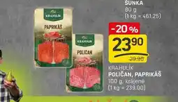 Flop POLIČAN, PAPRIKÁŠ 100 g krájené nabídka