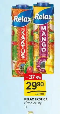 Flop RELAX EXOTICA různé druhy 1l nabídka