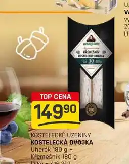 Flop KOSTELECKÁ DVOJKA Uherák 180 g + Křemešník 180 g nabídka