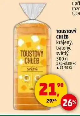 Penny Market TOUSTOVÝ CHLÉB, 500 g nabídka