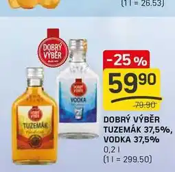 Flop DOBRÝ VÝBĚR TUZEMÁK 37,5% 0,2l nabídka