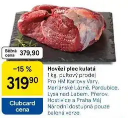 Tesco Hovězí plec kulatá, 1 kg nabídka