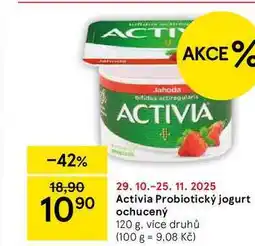 Tesco Activia Probiotický jogurt ochucený, 120 g nabídka