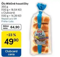 Tesco Ölz Mléčné houstičky, 350 g nabídka