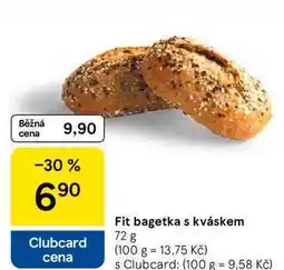 Tesco Fit bagetka s kváskem, 72 g nabídka