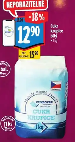 Albert Cukr krupice bílý nabídka