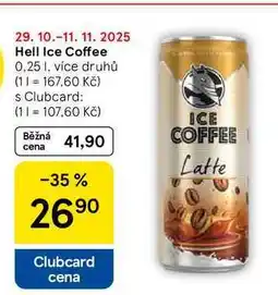 Tesco Hell Ice Coffee, 0.25 l nabídka