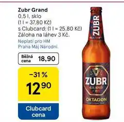 Tesco Zubr Grand 11, 0,5 l nabídka