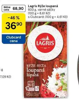 Tesco Lagris Rýže loupaná, 800 g, varné sáčky nabídka