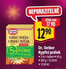 Albert Dr. Oetker Kypřicí prášek nabídka