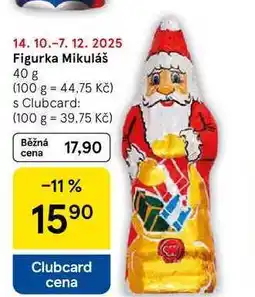 Tesco Figurka Mikuláš, 40 g nabídka