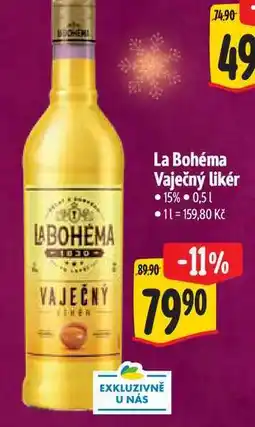 Albert La Bohéma Vaječný likér 0,5 l nabídka