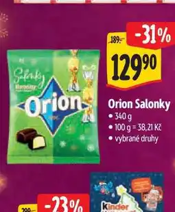 Albert Orion Salonky 100 g nabídka