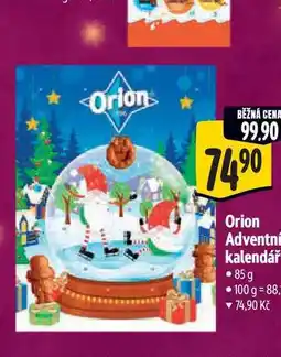 Albert Orion Adventní kalendář 85 g nabídka