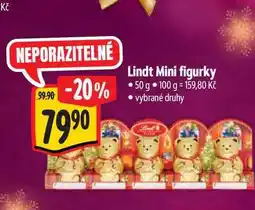 Albert Lindt Mini figurky 50 g nabídka