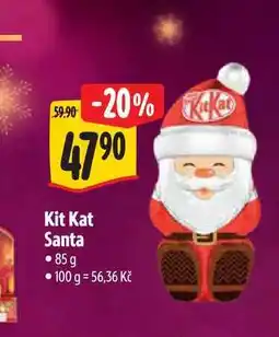 Albert Kit Kat Santa 85 g nabídka