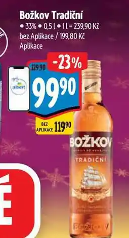 Albert Božkov Tradiční 33% 0,51 nabídka