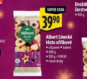 Albert Albert Linecké těsto oříškové 400 g nabídka