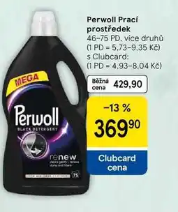 Tesco Perwoll Prací prostředek, 46-75 PD, více druhů nabídka