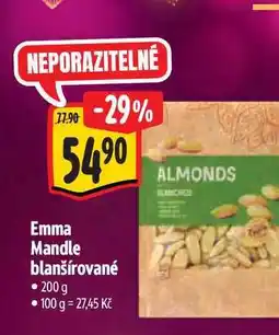 Albert Emma Mandle blanšírované 200 g nabídka