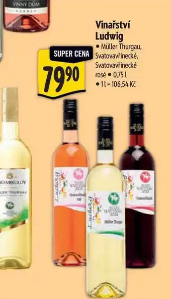 Albert Vinařství Ludwig 0,75 l nabídka