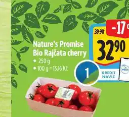 Albert Nature's Promise Bio Rajčata cherry 250 g nabídka