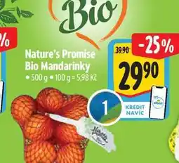 Albert Nature's Promise Bio Mandarinky 500 g nabídka