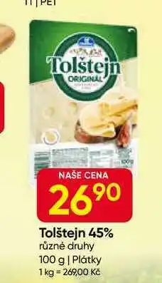 Hruška Tolštejn 45% různé druhy 100 g nabídka