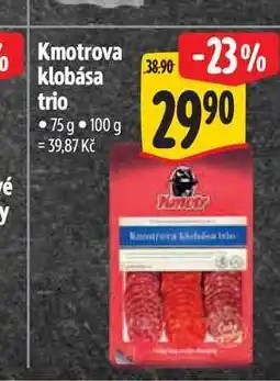 Albert Kmotrova klobása trio 75 g nabídka
