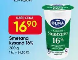 Hruška OLMA Smetana kysaná 16% 200 g nabídka