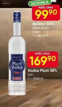 Hruška Vodka Plum 38% 0,5l nabídka