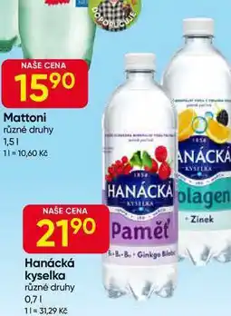 Hruška Hanácká kyselka různé druhy 0,7l nabídka
