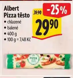 Albert Albert Pizza těsto 400 g nabídka