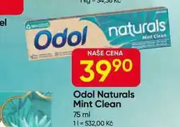 Hruška Odol Naturals Mint Clean 75 ml nabídka