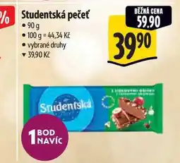 Albert Studentská pečeť 90g nabídka