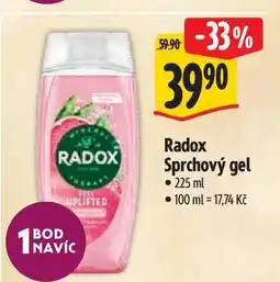 Albert Radox Sprchový gel 225 ml nabídka
