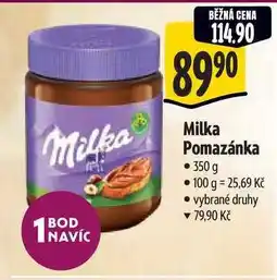 Albert Milka Pomazánka 350 g nabídka