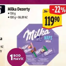 Albert Milka Dezerty 138 g nabídka